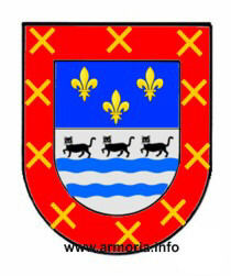 Escudo de los Martines, según el manuscrito de J. P. Colomer.