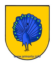 Escudo de los Paón, según el manuscrito de J. P. Colomer.